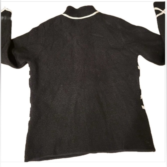 Talbots Zip Up Sweater- size M - Picture 3 of 5